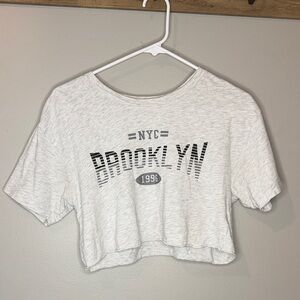 Garage Light Gray Casual Top